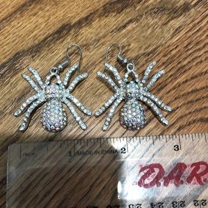 Spider earrings
